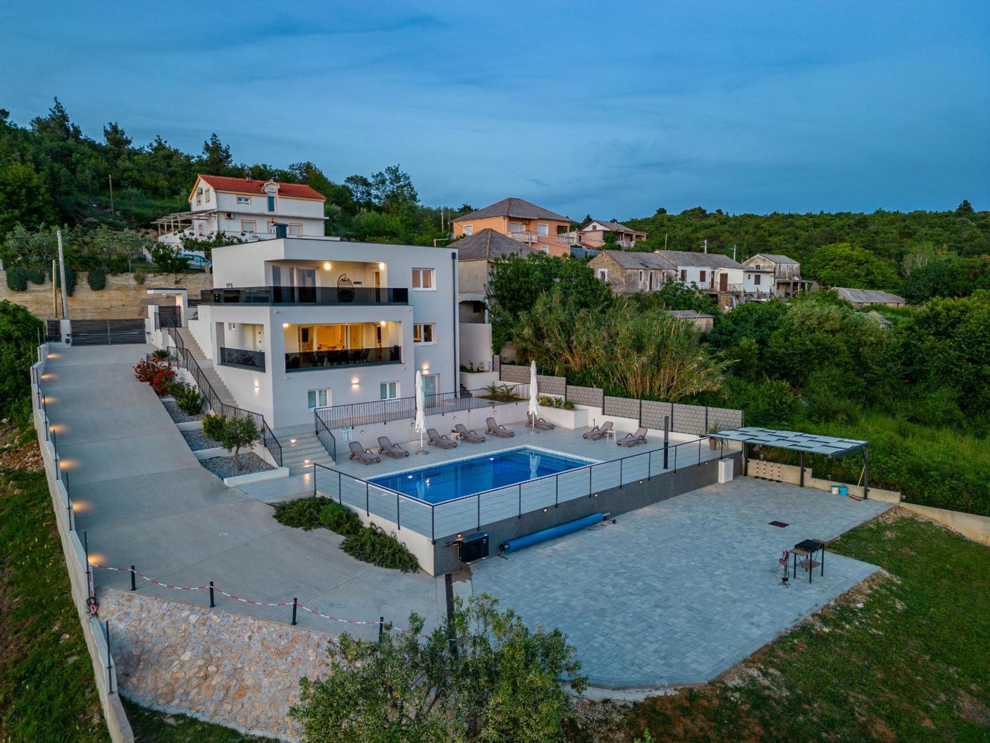 Villa Suton Zadarvillas Podvrsje Exteriör bild